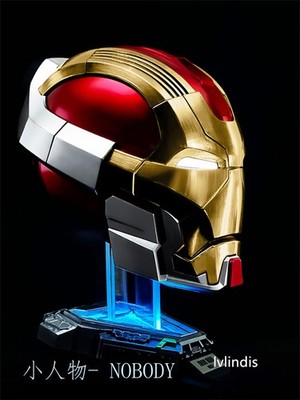 Iron Man Helmet MK17 Cosplay Mask Wearable 1:1 Voice Control Prop