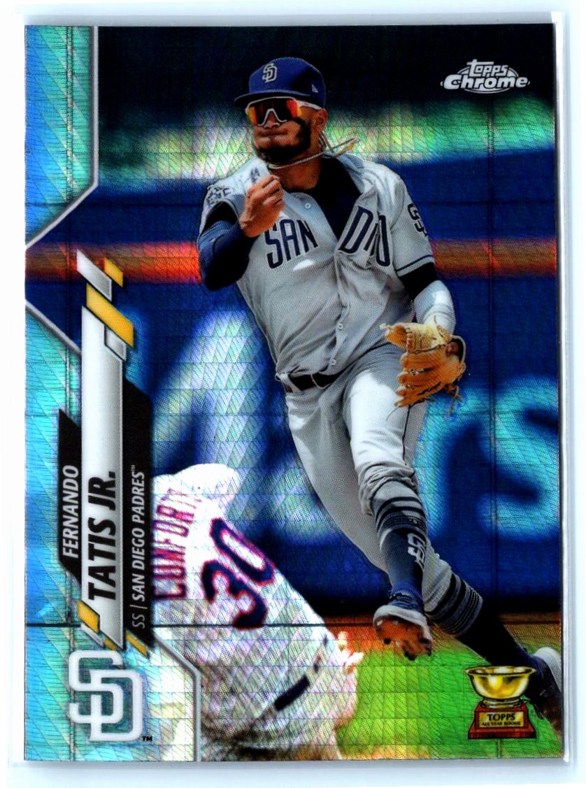 2020 Topps Chrome #84 Fernando Tatis Jr. Prism Refractor