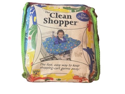 Babe Ease Sea Life Clean Shopper Baby Shopping Cart Cover Blue Multicolor