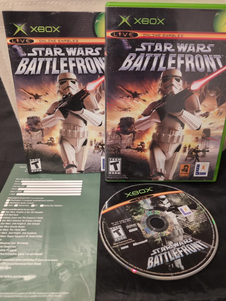 Star Wars: Battlefront Microsoft Xbox Video Games for sale | eBay