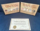 1999 & 2000 UNC US 1st & LAST 10 COIN MILLENNIUM SET - NEW