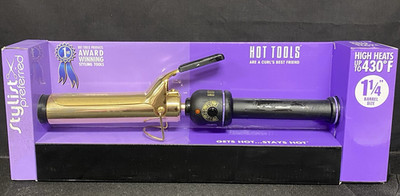 Hot Tools Professional 1181 Curling Iron with Multi-Heat Control Regular 1-1/4 