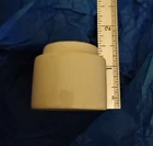 Small Vtg milk glass Jar Inkwell? 1 1/4” X  1 1/2”