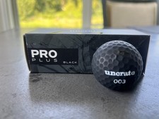 Limited Edition Vice Uncrate Black Matte Golf Ball - Rare