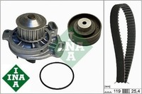 INA 530015230 Wasserpumpe + Zahnriemensatz Zahnriemensatz Und Wasserpumpe