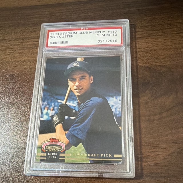 Derek Jeter 1993 Topps Stadium Club Murphy