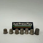 Lot of 7 Antique Victorian Sterling Silver 925 Thimbles | Simons Bros, MKD ++