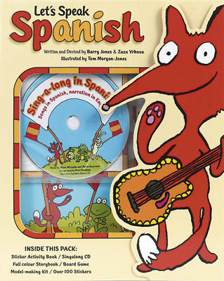 Let s Speak Spanish, CD, Sticker Book, Model Making Kit, Board Game, New
