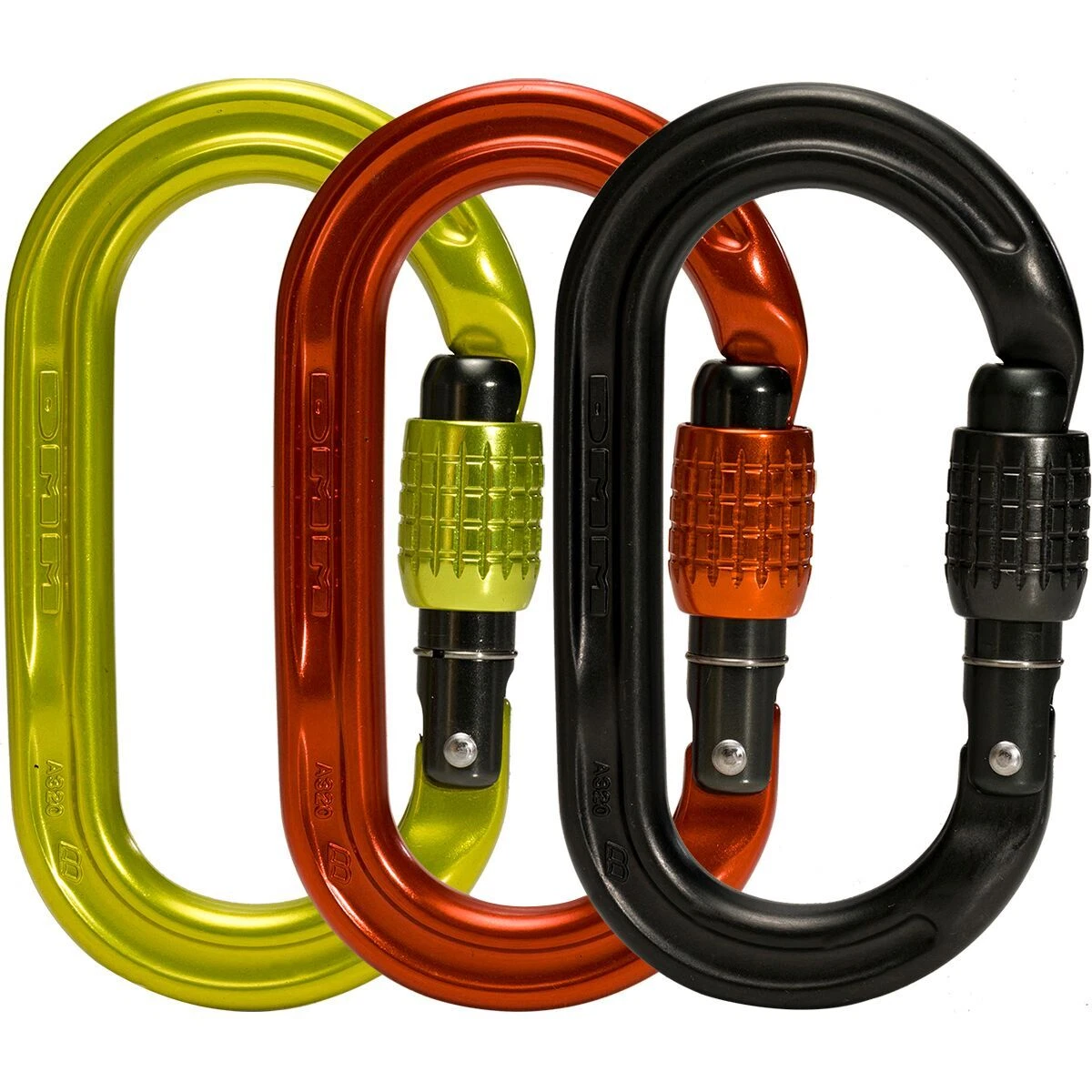 Screwgate top carabiner pack