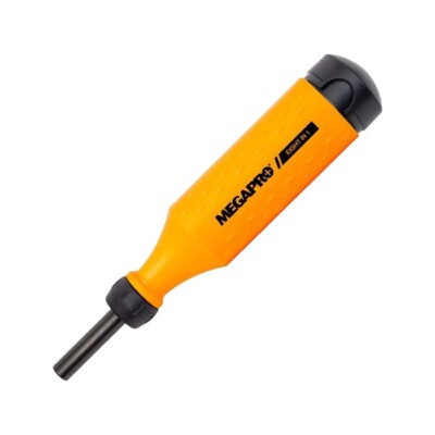 Megapro Original 8 in 1 Multi Bit Screwdriver Orange Phillips Flat Torx Square