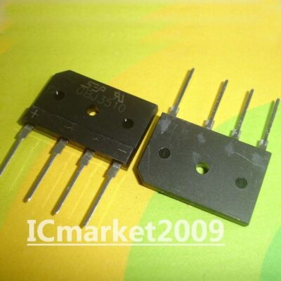 5 PCS GBJ3510  -4 GBJ 3510 35   Glass Passivated Bridge   Diodes #WD1*