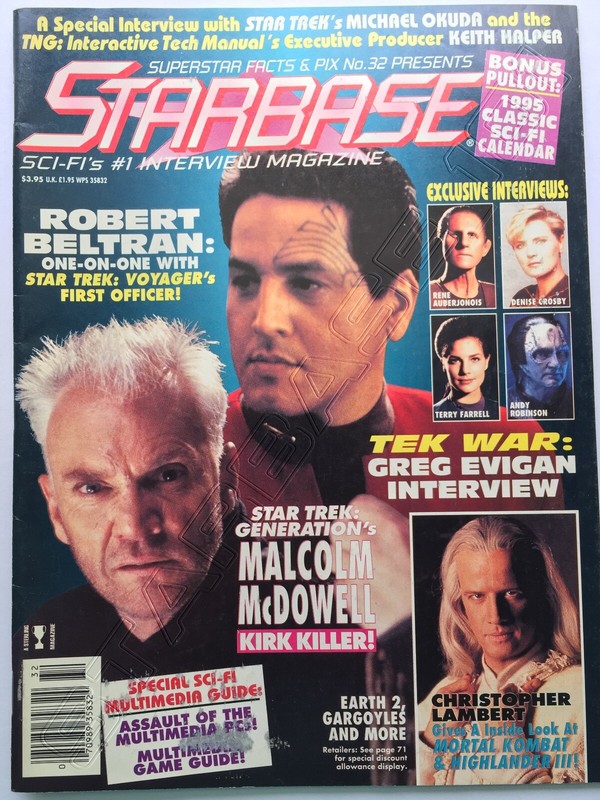 Superstar Facts & Pix #32 Starbase Magazine 1994 - Star Trek