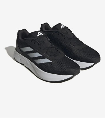Adidas Duramo SL Black White Mens Size 9 Wide Athletic Sneaker