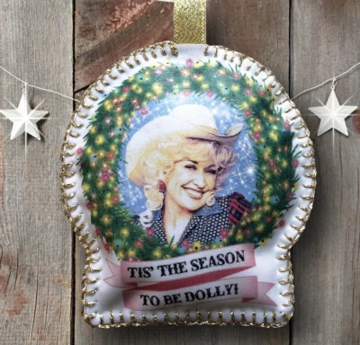 Dolly Parton Christmas Tree Decoration Handmade FREE UK SHIPPING 1ST CLASS