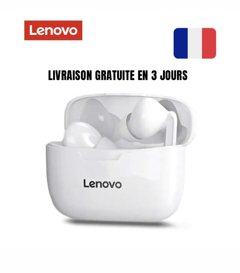 Écouteurs Lenovo XT90 oubliez les coupures de son avec la technologie tactile True Wireless