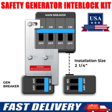 US For General Electeric Vertical Main 150 200 Amp Panel Generator Interlock Kit