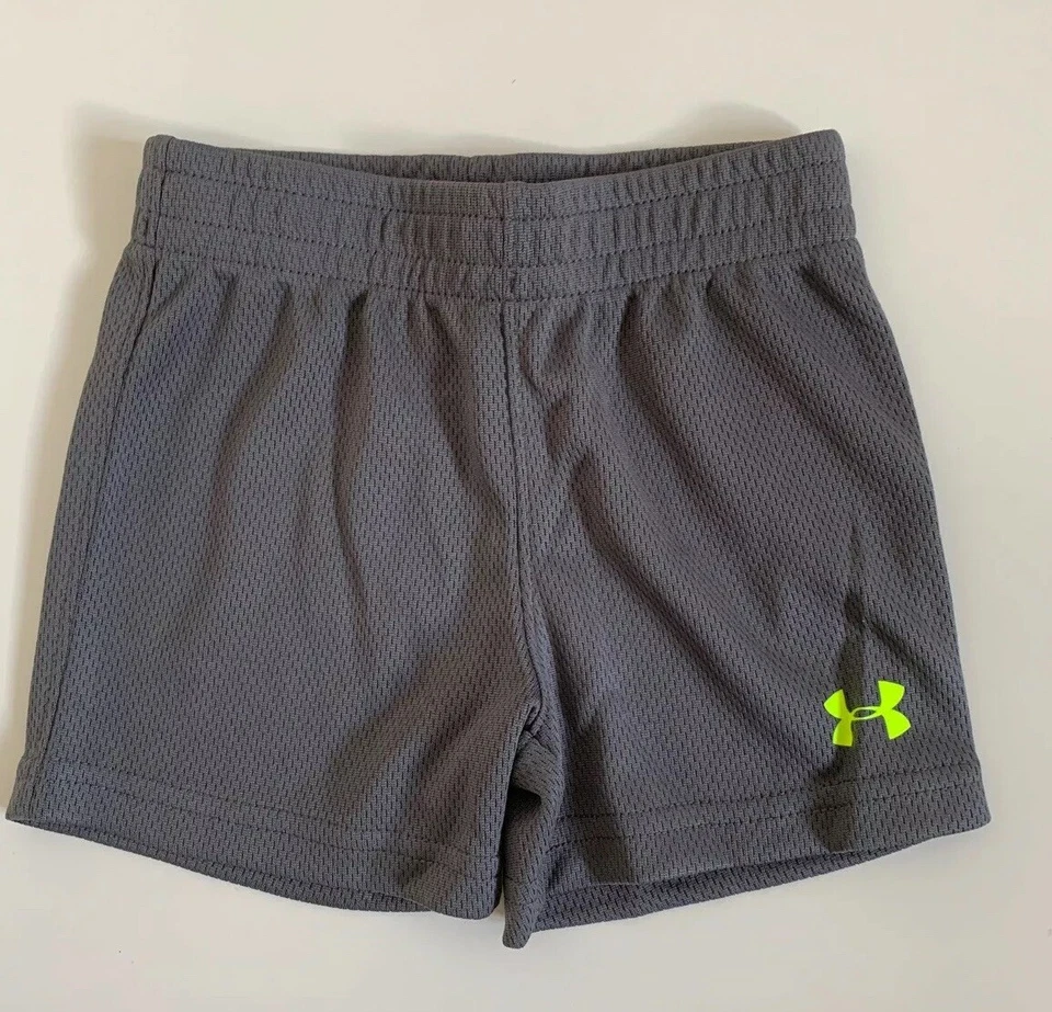 Nuevo con etiquetas Under Armour Bebé Niño 2 Piezas Conjunto Corto Amarillo Talla 12M Foto 4 de 4