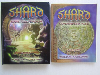 SHARD RPG GRUNDKOMPENDIUM - BUCH VON DURDUNAH - PLUS KOMFORTPAKET 