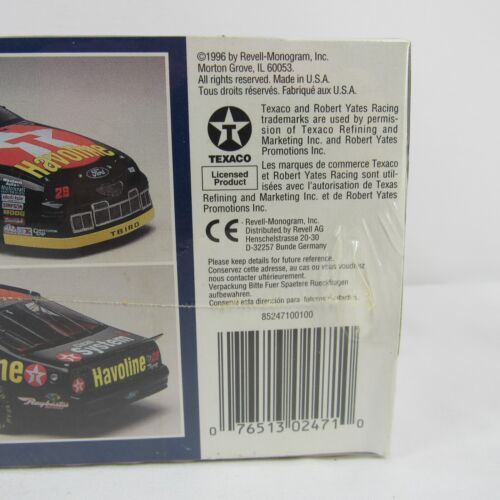 Ernie Irvan’s #28 Havoline Robert Yates Ford Monogram 1/24 Plastic Model#85-2471 - Picture 5 of 10
