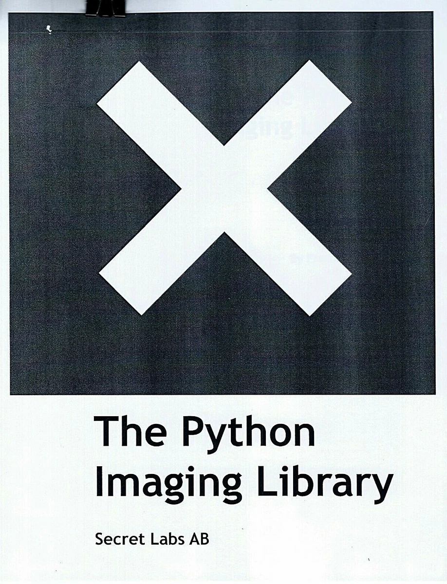 Python hotsell imaging library