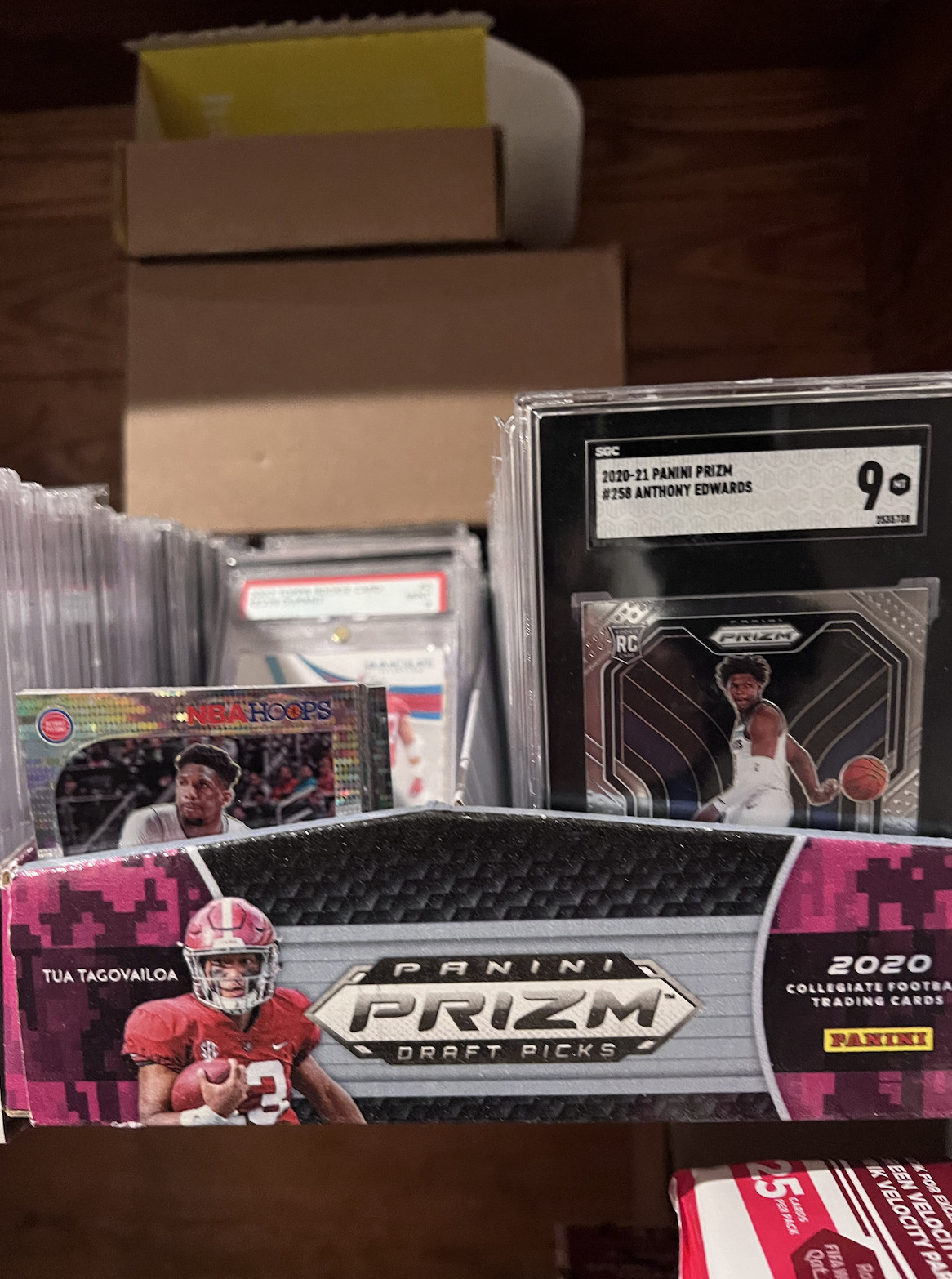 NBA MYSTERY! 1 GUARANTEED PSA BGS CSG OR SGC SLAB, 1 AUTO, 15+ CARDS HOT PACK view 7