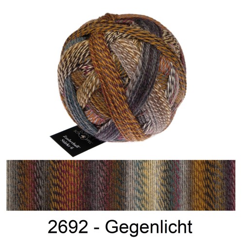 (149€/kg) 150 gr ZAUBERBALL Stärke 6 Sockenwolle von Schoppel mit Farbverlauf - Picture 55 of 57