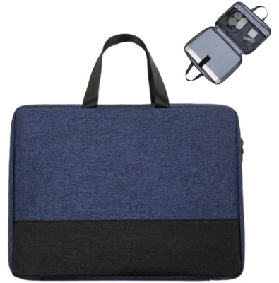 Laptop Sleeve Case Bag 14 in for MacBook Waterproof Durable Zipper Slim w Handle