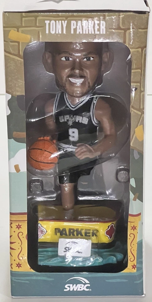 Limited Edition Tony Parker San Antonio Spurs 50th Anniversary Bobblehead - Image 2 of 4
