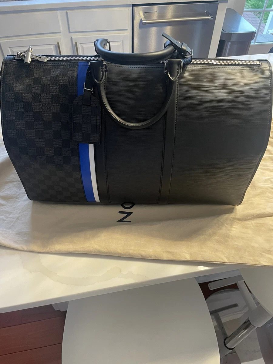 Louis Vuitton 2019 Transparent Epi Keepall Bandouliere 50 - Clear