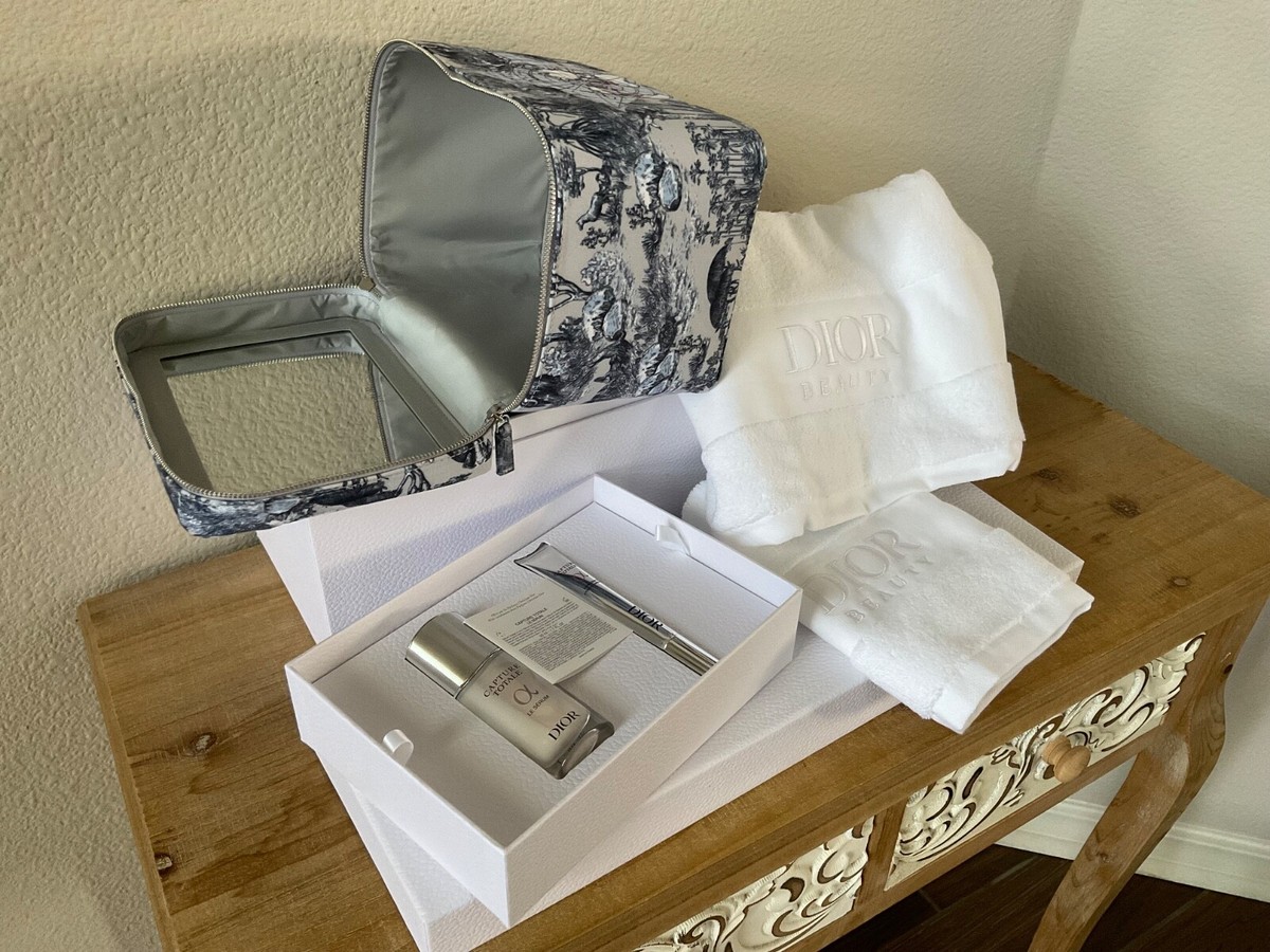 Dior ギフトセット Dior Platinum Gift Set Skincare Vanity Case Le Serum Wrinkle