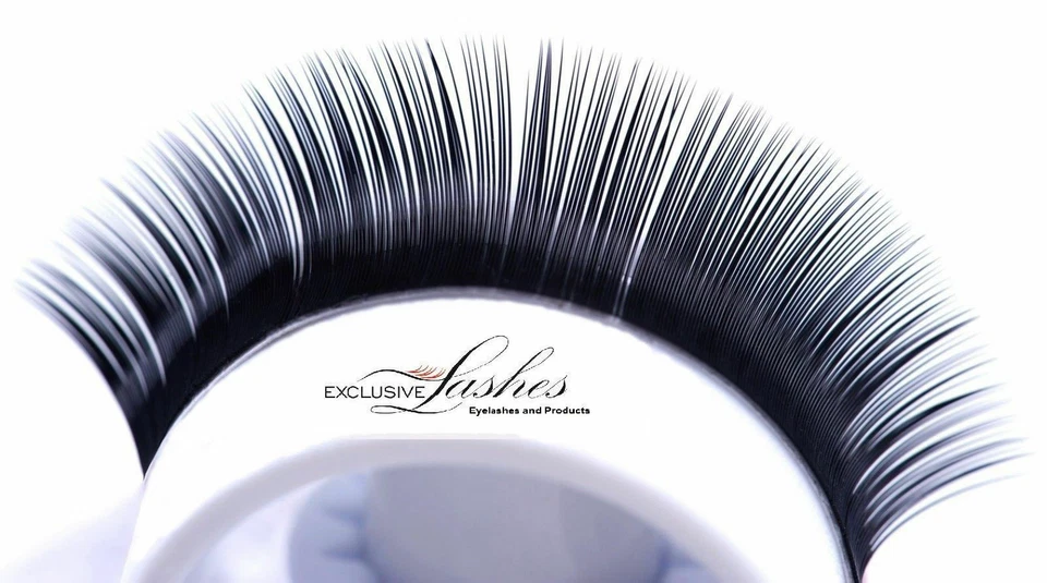 Extensions de cils individuels semi-permanents Volume 3D 6D exclusifs - Photo 2/4