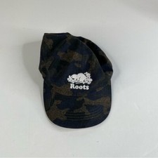 Roots Kida Camo Embroidered Gopher Hat Size 12-24 Months