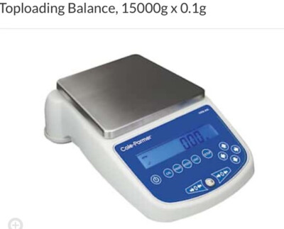 Symmetry PT - 15001E PT-Series Precision Toploading Balance, 15000g x 0.1g