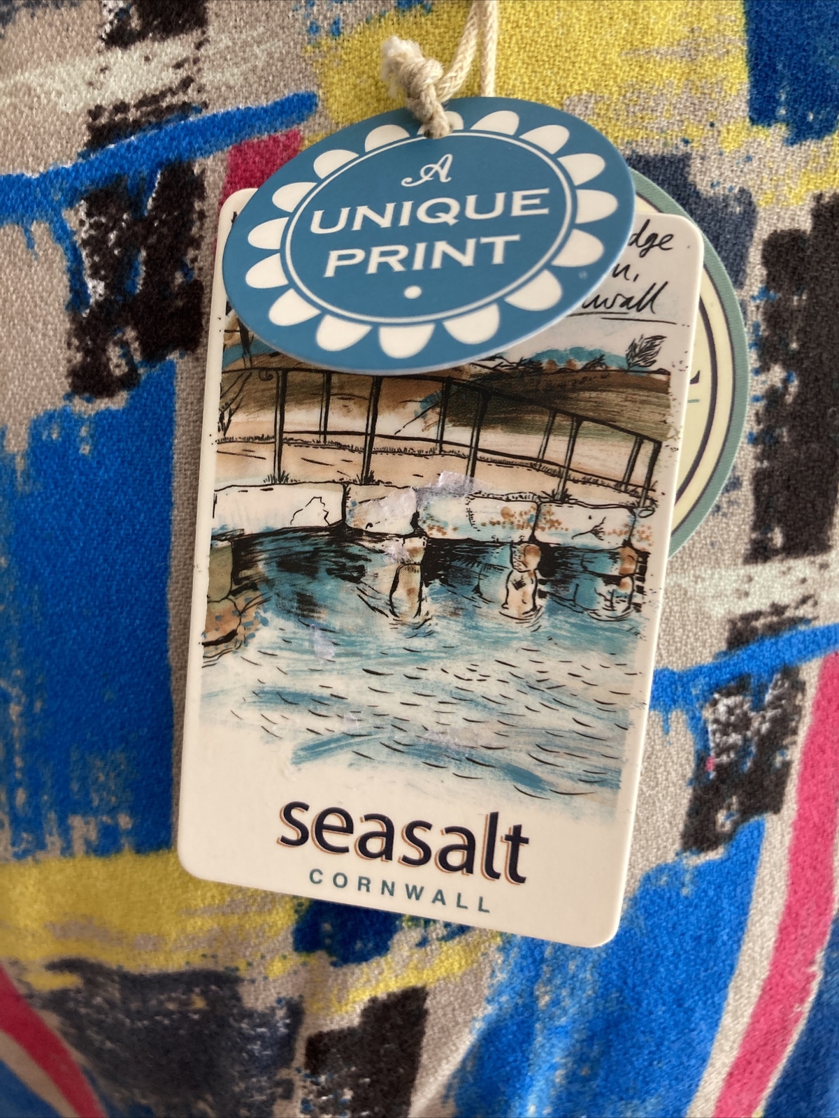 Seasalt Vintage/Retro Style Cotton Crepe Dress Size 10 Brand New With Tags 9