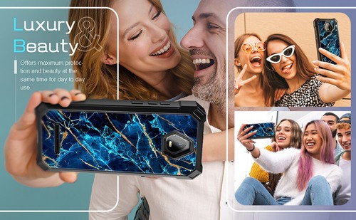 Funda protectora de teléfono de cuerpo completo para Schok Volt SV55 con protector de pantalla incorporado - Imagen 12 de 56