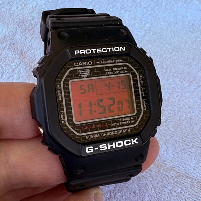 G-Shock DW-5000SS Umbau Einzelstück in sehr gutem Zustand