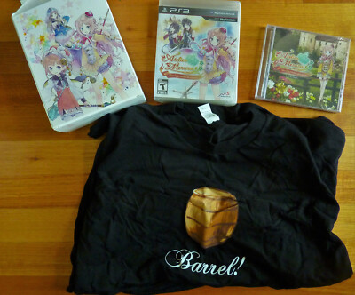 Atelier Meruru PS3 Limited Edition Open Box Game and CD New in Shrink New Shirt