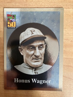 2001 Topps Before Topps Insert #BT7 Honus Wagner Pittsburgh Pirates NrMt