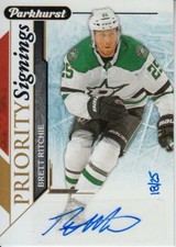 2018-19 Parkhurst Priority Signings #PSBR Brett Ritchie Stars 18/25