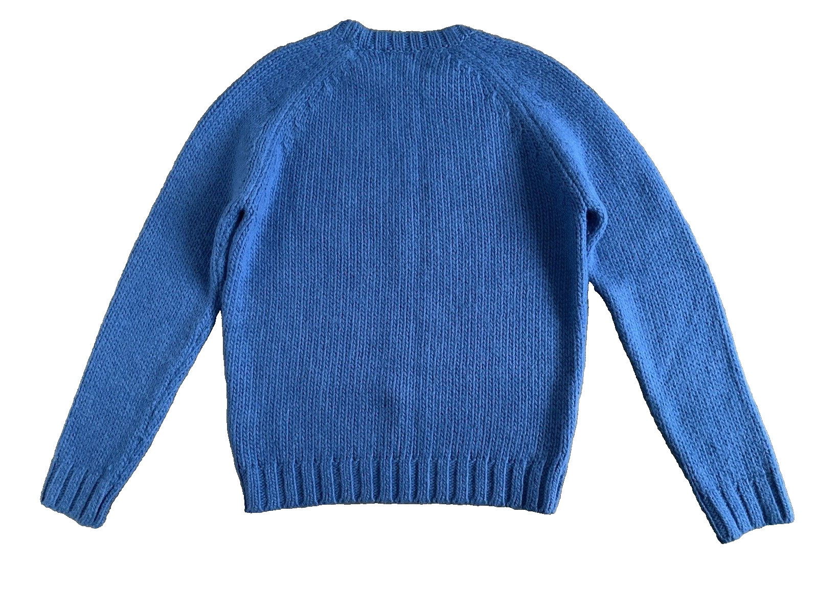 AMI PARIS Men's Blue Alpaca & Merino Wool Knit Jumper MEDIUM Perfect RARE Unisex image 5
