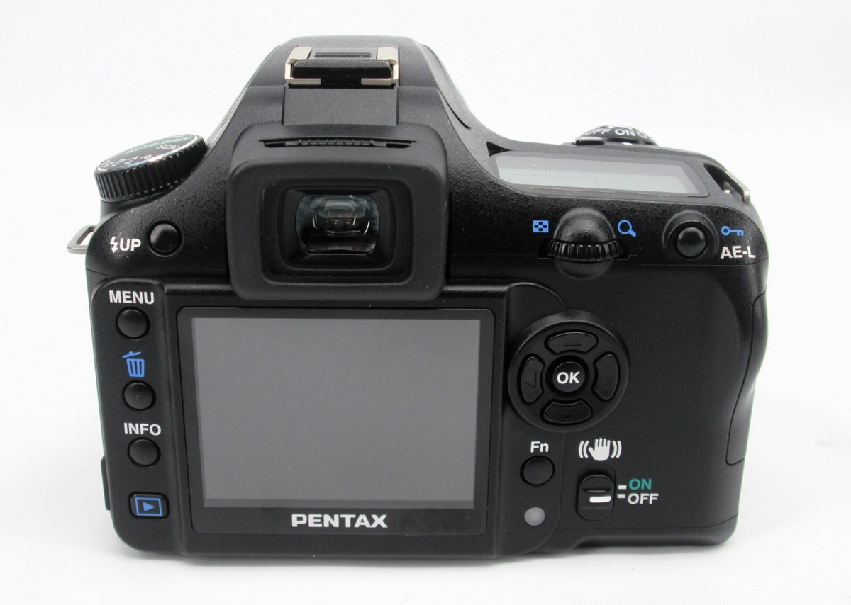 Pentax K100D DSLR DIGITAL CAMERA w/ SMC Pentax-DA 1:3.5-5.6 18