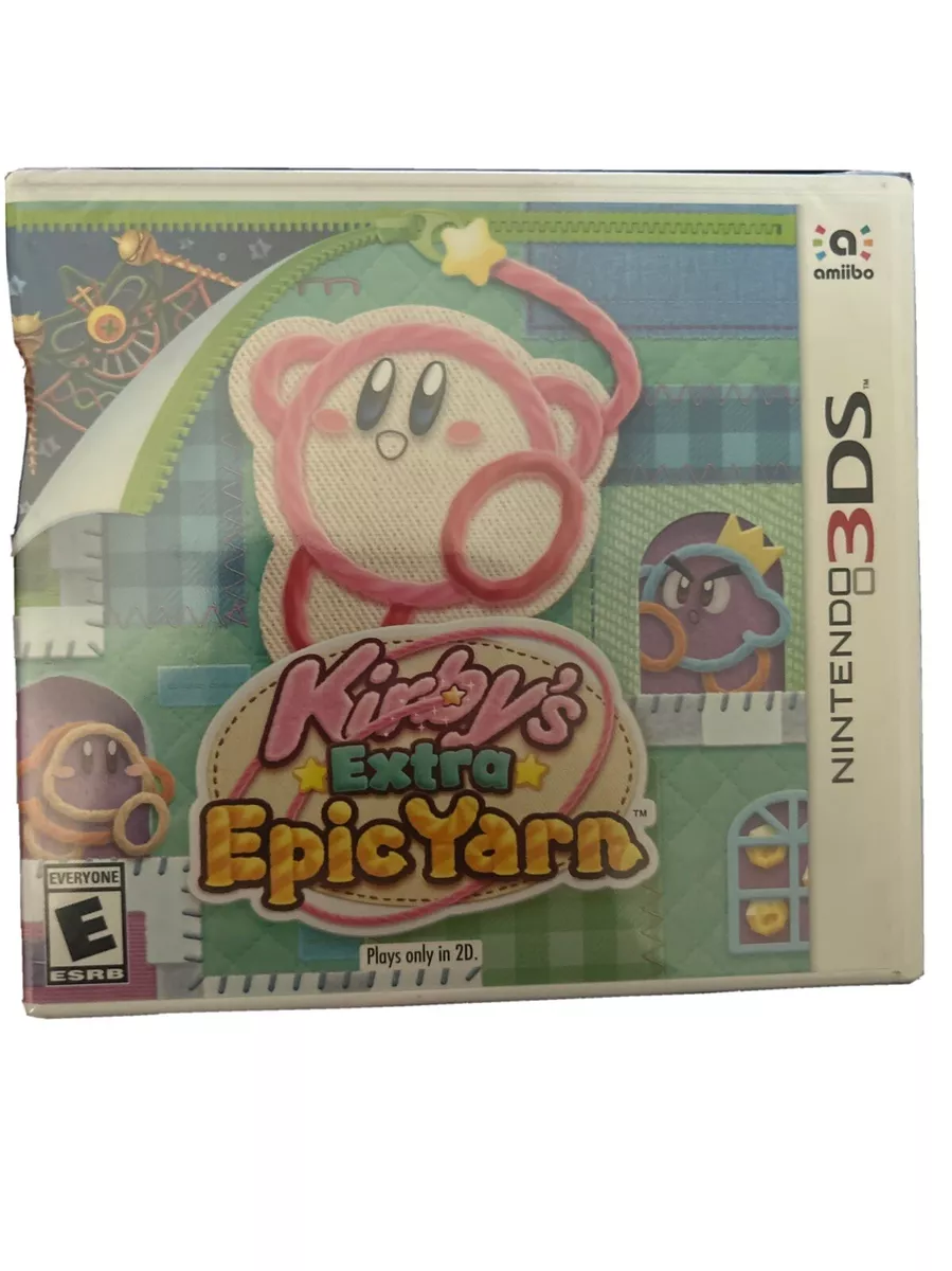 Kirby's Extra Epic Yarn - Nintendo 3DS