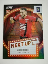 GOUIRI NEXT UP 2022 2023 SCORE PANINI LEAGUE 1 UNFP STADE RENNAIS ROOKIES AMINE