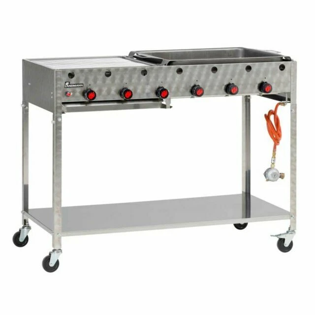 Chapa de Aço Inoxidável LANDMANN aço inoxidável Churrasqueiras, Grelhas & chaminés