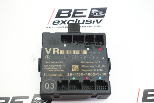 Mercedes E200 W212 MOPF Türsteuergerät vorne rechts Steuerung Tür A2129004314