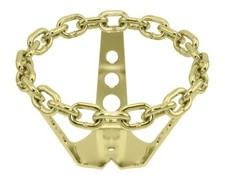 Volante de cadena de bicicleta Lowrider de colección dorado cruceros y helicóptero triciclo bicicleta