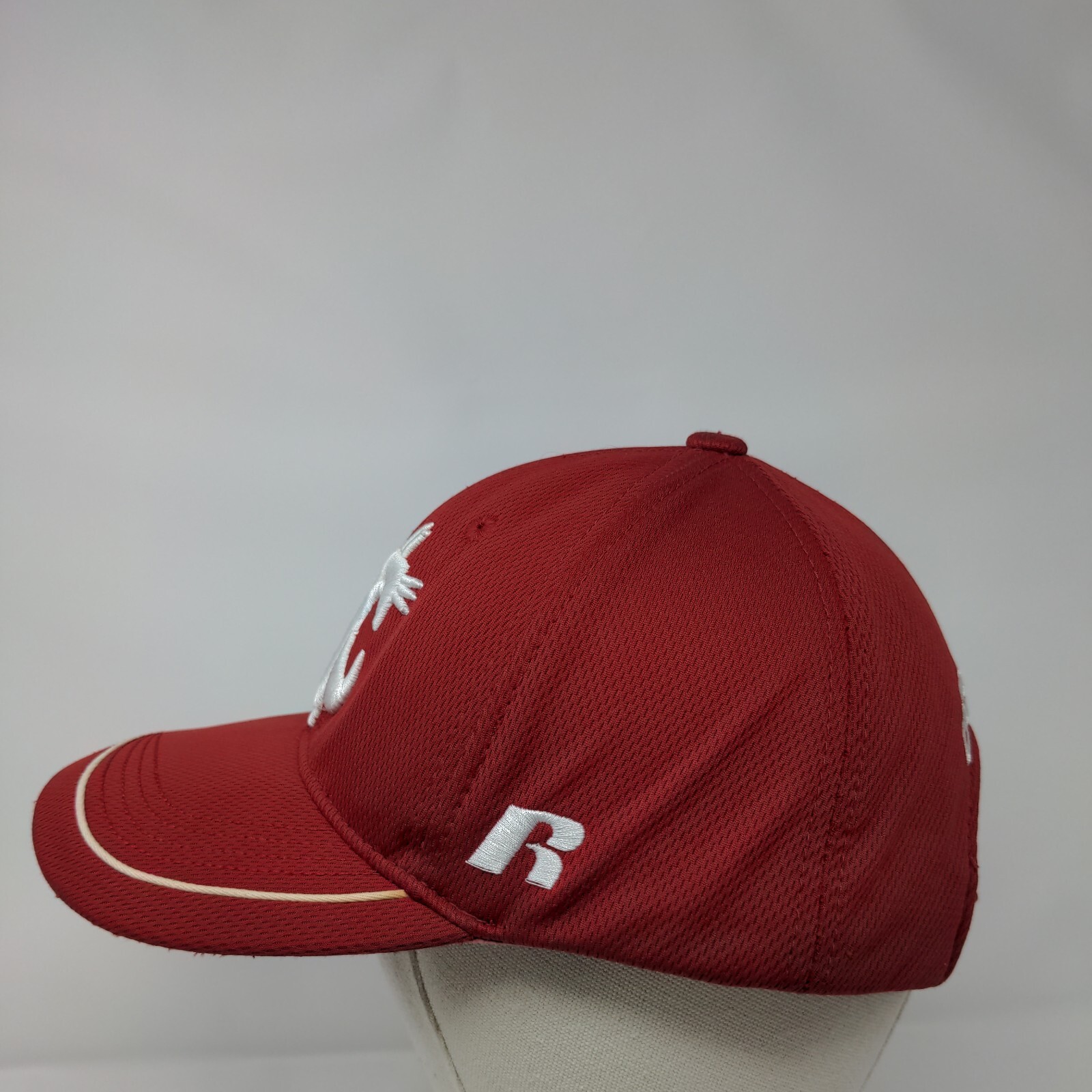 Cougars Strapback Hat Red One Size Adjustable Emb… - image 3