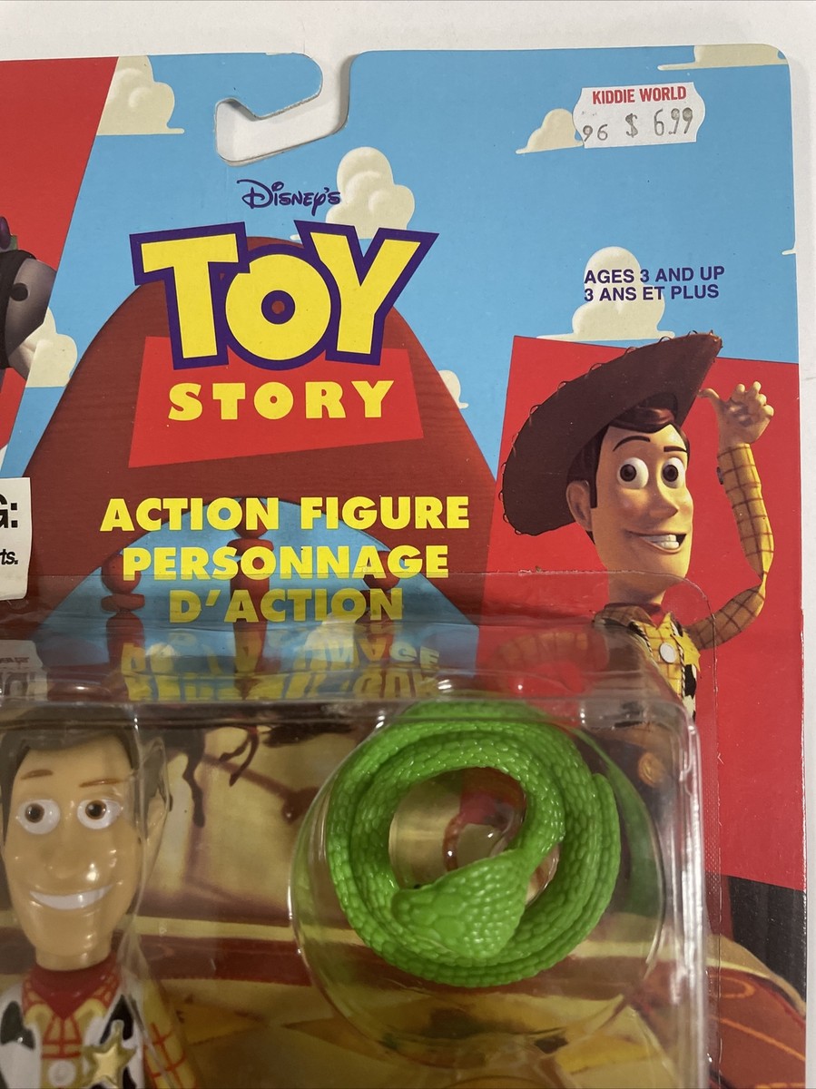 Toy Story Kicking Woody Action Figure Think Way Toy Disney