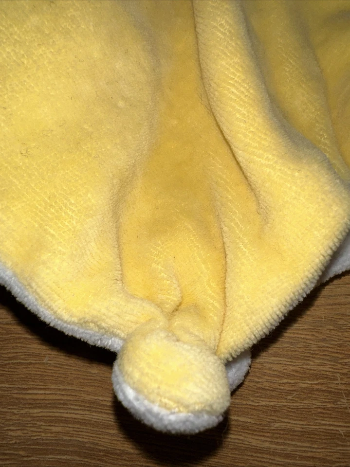 BURTS BEES Acurrucado Abejorro Lovey Manta de Seguridad Amarillo Algodón Orgánico Bebé Foto 4 de 4