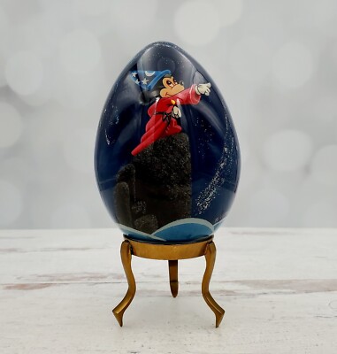 Vandergrift Disney Art Fantasia Sorcerer's Apprentice Limited Edition Egg Figure
